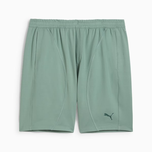 CLOUDSPUN Men's 7" Knit Shorts, Green Moon, extralarge